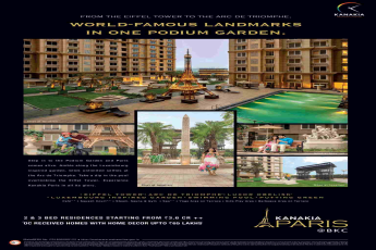 Book OC received homes with home decor up to Rs 65 Lakhs at Kanakia Paris in Bandra, Mumbai